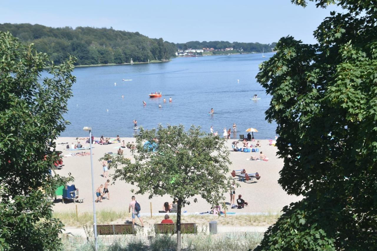 Fewo1846 Strandresidenz Wassersleben - Strandkoje - Komfortables Studioapartment Mit Meerblick Am Strand Harreslev Eksteriør billede